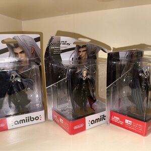 SEPHIROTH - amiibo - !bent boxes! **NIB**